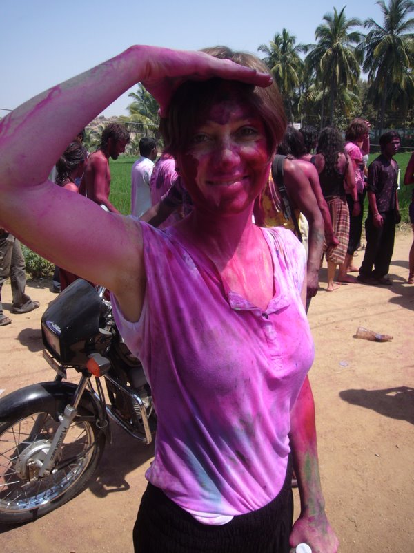 India 2010 - Hampi - Virupapur Gaddi - Holi Festival